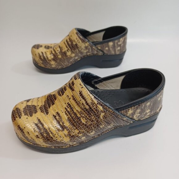 Dansko Clog Professional Shoe Snake Reptile Slip On Style Mule Womens US 6 or 36 - Picture 7 of 15